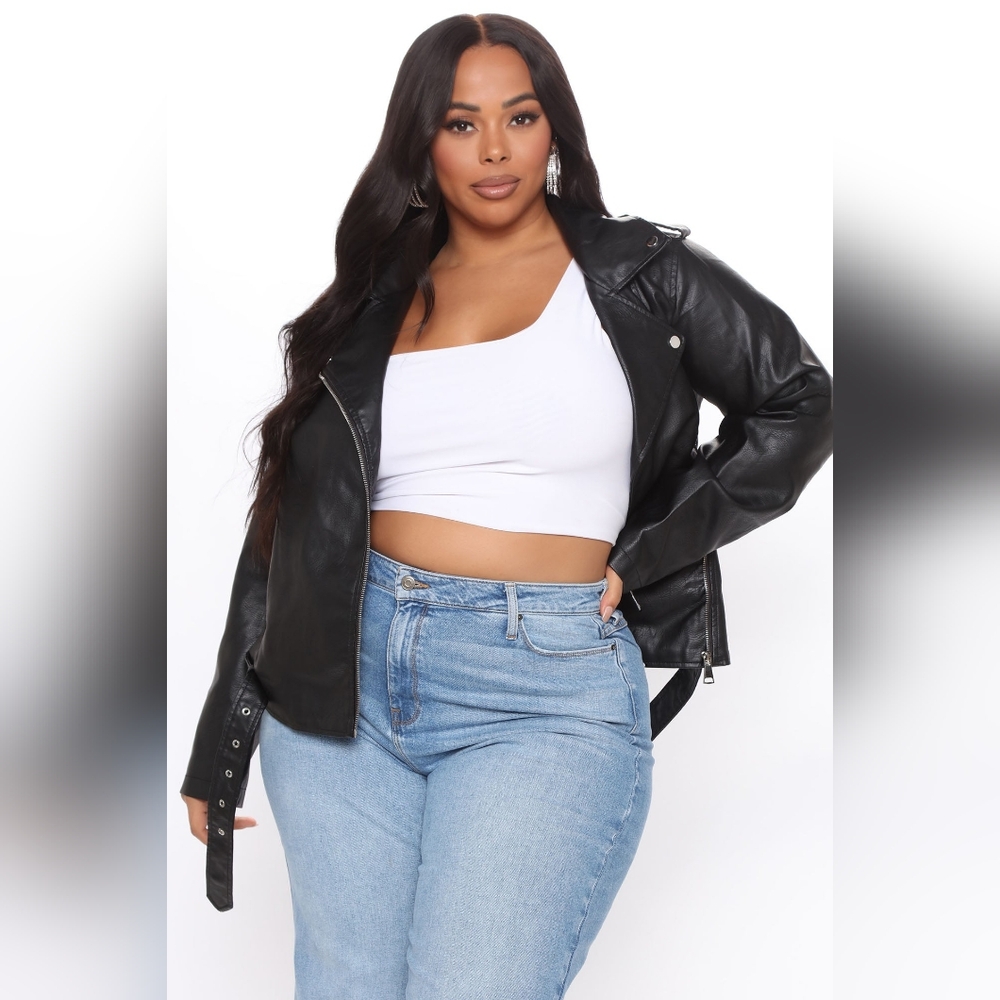 Vegan Leather Jacket